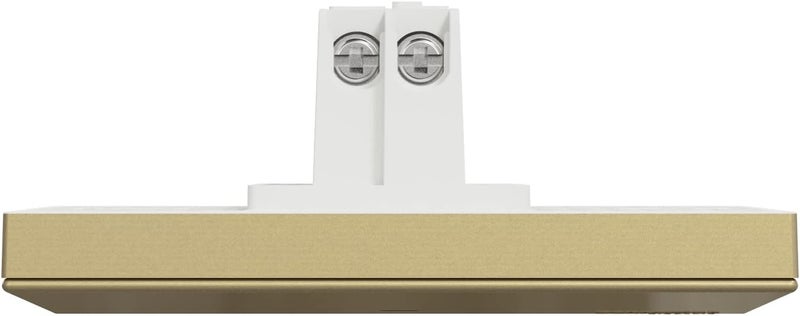 Schneider مفتاح Schneider Electric Avataron C مع محدد فلوري E8731L1F_WG، 1 عصابة، 16Ax، ذهبي نبيذي، 250 فولت، اتجاه واحد - Image 2