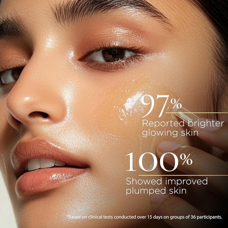 Forest Essentials Samsara Miraculous Glow Booster AntiAgeing Day Serum Plumps Lifts skin for a Radiant Youthful Glow Innovative Nanotechnology Fermented Herbs Clinically Proven Results - Image 3