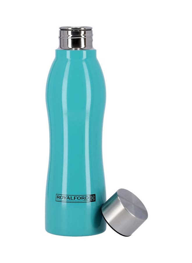 Royalford Stainless Steel Sport Bottle 750ml Blue 750ml - Image 2