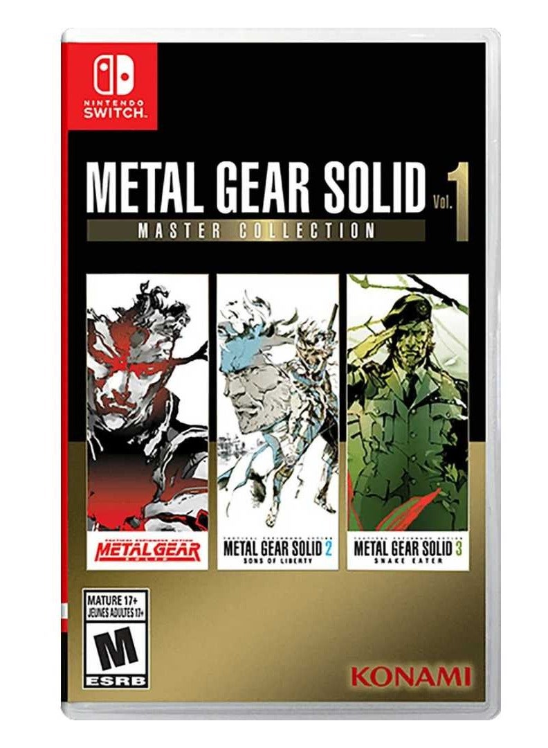 سويتش 0 Metal Gear Solid Master Collection Vol.1 إصدار نينتندو سويتش - مجموعة ألعاب تكتيكية تسللية - Image 1