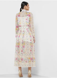 ELLA Floral Print Dress  - Image 2