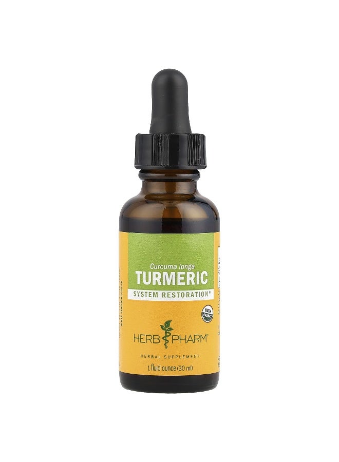 Herb Pharm, Turmeric, 616 mg, 1 fl oz (30 ml) (Packaging may vary) - Image 1
