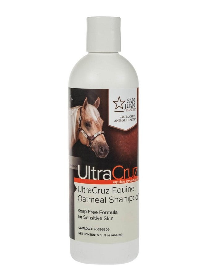 UltraCruz UltraCruz - sc-395309 Equine Oatmeal Horse Shampoo, 16 oz,white  - Image 1