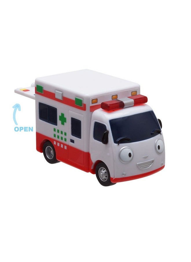 Tayo the Little Bus 120 Tayo the Little Bus 120 Alice Pull-Back Motor Toy - Pull and Go Toy Christmas Birthday Present Gifts for Kids and Toddlers Boys and Girls  - Image 3