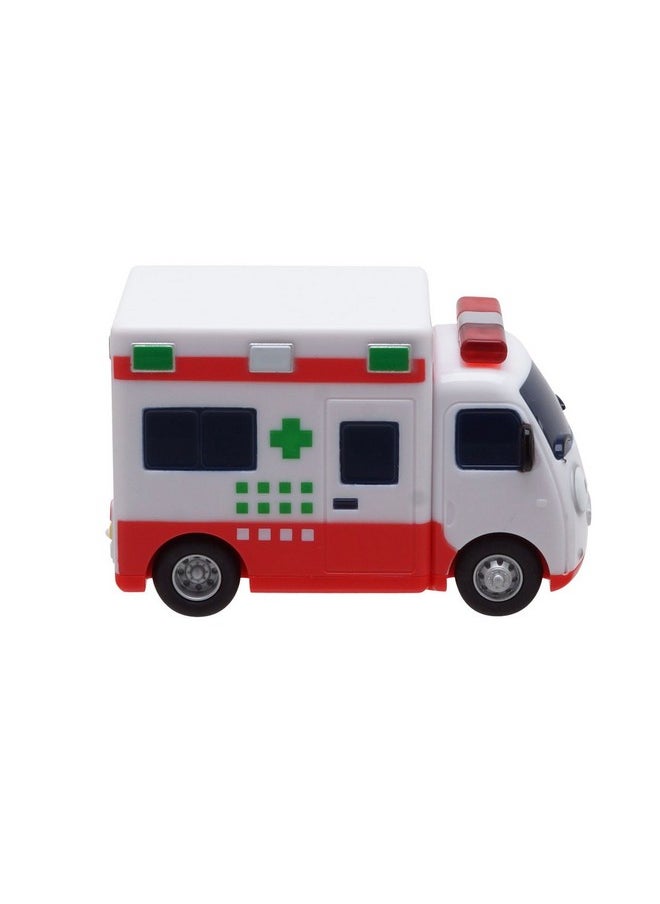 Tayo the Little Bus 120 Tayo the Little Bus 120 Alice Pull-Back Motor Toy - Pull and Go Toy Christmas Birthday Present Gifts for Kids and Toddlers Boys and Girls  - Image 2