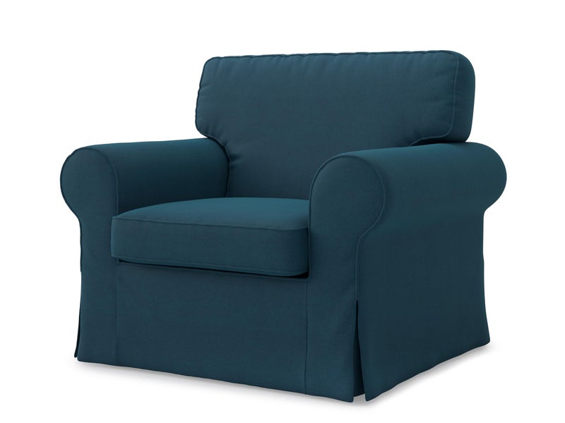 TLYESD Ektorp Chair Cover Replacement for IKEA Ektorp Armchair Cover Ektorp Chair SlipcoverEktorp Cover Only Doesnt Fit UpplandDaily Blue