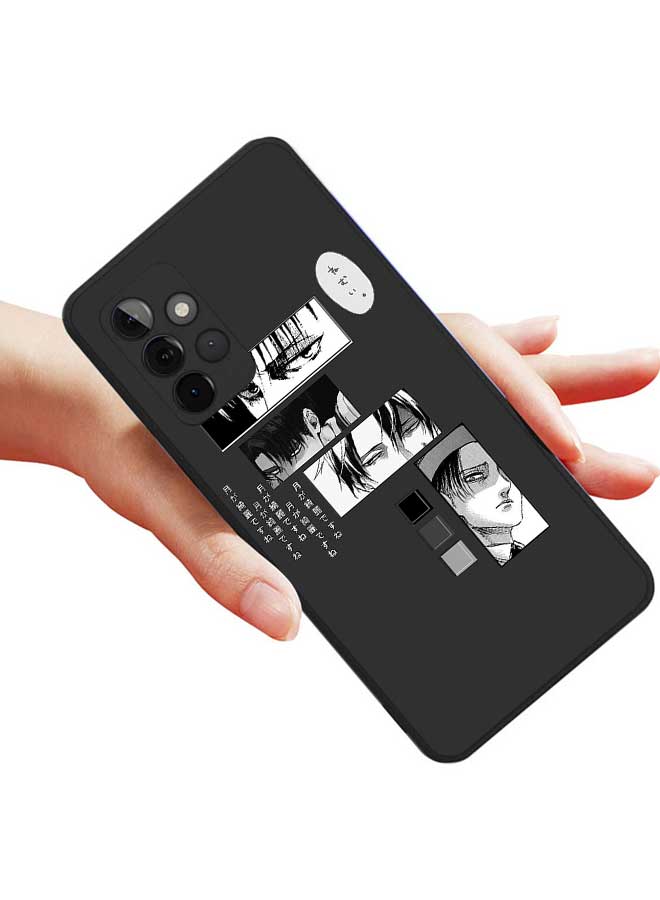 Okteq TPU Protection and Hybrid Rigid Clear Back Cover Case Levi Design for Samsung Galaxy A13 4G  - Image 2