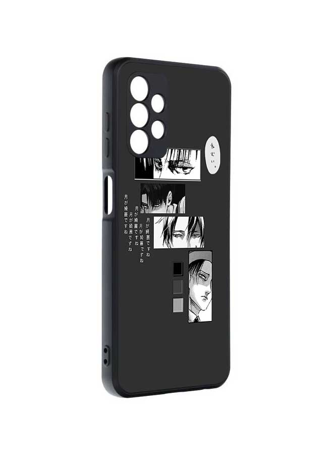 Okteq TPU Protection and Hybrid Rigid Clear Back Cover Case Levi Design for Samsung Galaxy A13 4G  - Image 1