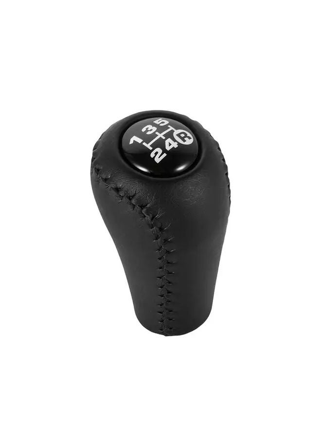 Brown Faux Leather 5 Speed Manual Gear Shift Knob For Toyota Prado LC120 Land Cruiser 2003 2009 - Image 3