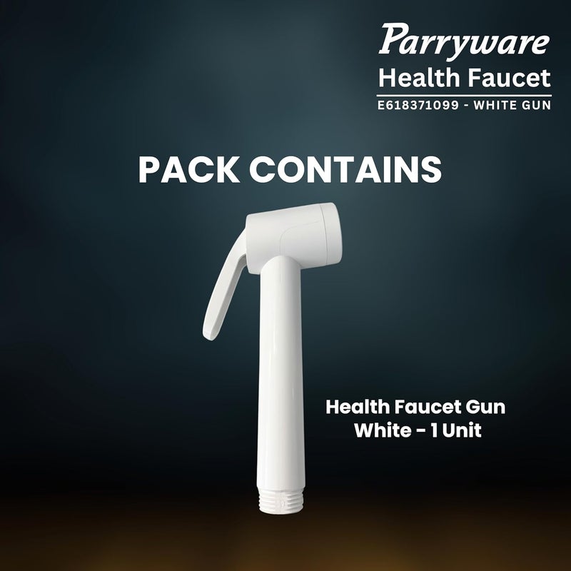 Parryware Health Faucet PVC Gun Without Hose and Hook | Economical Toilet Spray Gun/Bidet Spray Gun for Bathroom (E618371099) - Image 4