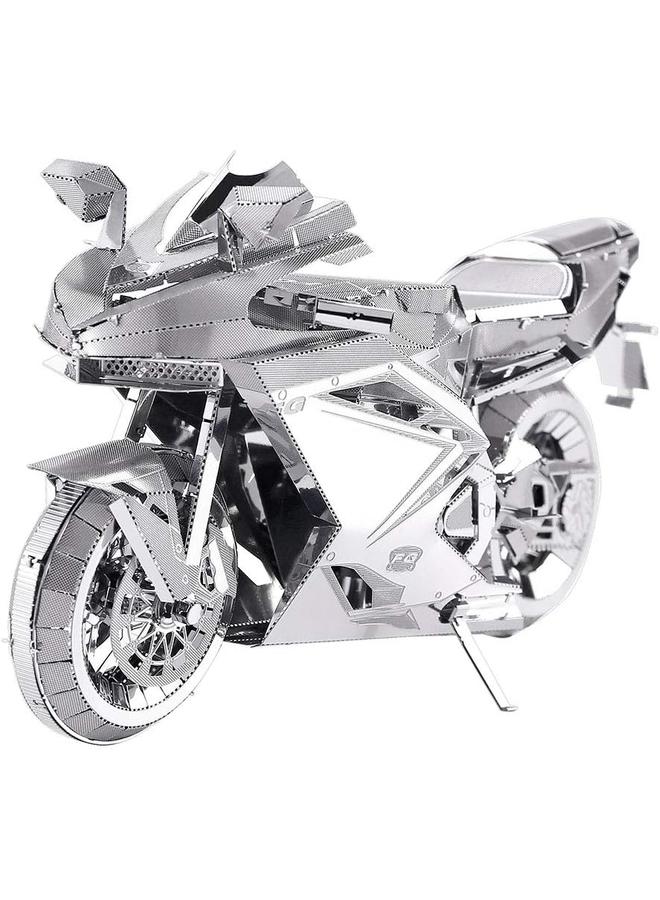 Bluejw Piececool 3D Metal Puzzles for Adults, DIY 3D Motorcycle Model Kits, Brain Teaser Puzzles for Teen Students Men Craft Kits Toys, Great Birthday Gifts, 72 Pcs - Image 2