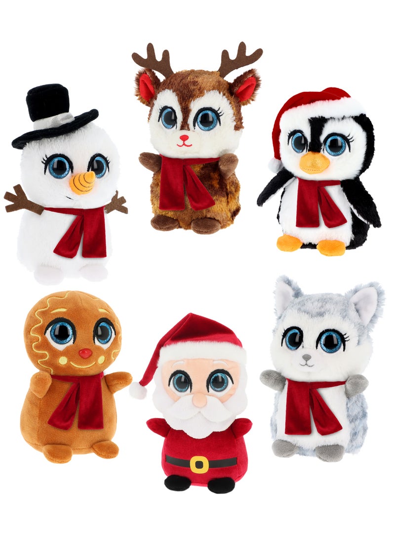 Keel Toys Motsu Christmas-Themed Collection Soft Toy 14cm, Assorted 1 Piece (Style & Color May Vary) | Collectable Plush Toy | Stuffed Toy | Gift for Kids and Adults - Image 1