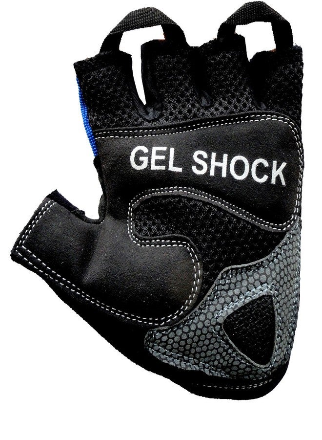 Kobo WTG-04 Gym Gloves, Large (Blue) - Image 4