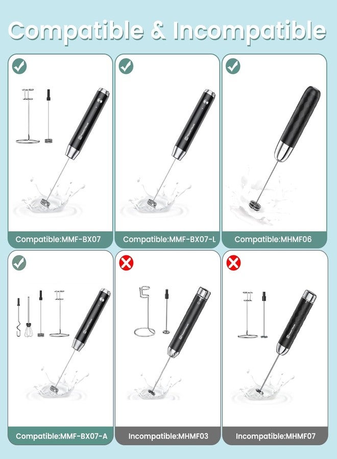 Maestri House حامل ومضرب حليب قابل لإعادة الشحن من مايستري هاوس. متوافق مع MMF-BX07 و MMF-BX07-L و MMF-BX07-A و MHMF06. - Image 5