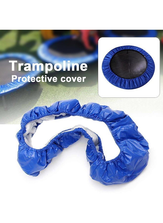 NIBEMINENT Round Thicken Trampoline Safety Foam Pad Frame Protection Cover Replacement 22x22x17cm - Image 2