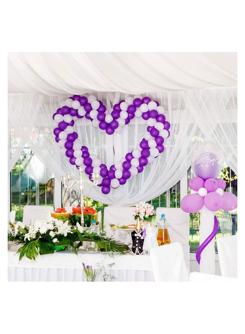JOLLITY LLC طقم قوس البالونات 300 نقطة من الغراء الفائق وشرائط إكليل البالونات الأقوى بطول 50 قدمًا وأدوات ربط البالونات وشريط عيد ميلاد سعيد مناسب لحفلات الذكرى السنوية للزفاف وحفلات استقبال المولود (29 قطعة) - Image 5
