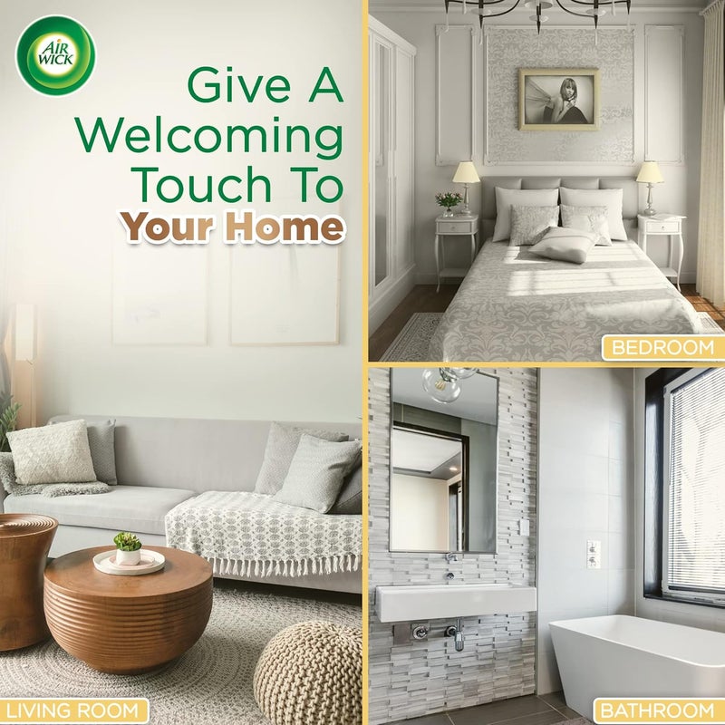 Air Wick مجموعة رش الهواء ويك فريش ماتيكس، عطر الفانيليا، تقضي على الروائح الكريهة مثل رائحة فضلات القطط، 250 مل - Image 5