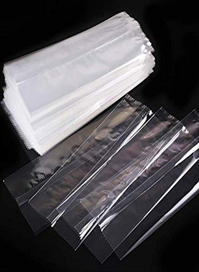 Weilan Ice Popsicles Bags Thick Frozen Pops Ice Cream Plastic Wrappers for Candy Food Grade Hot Sealing Packing Containers (200Pcs ,Clear) - Image 4