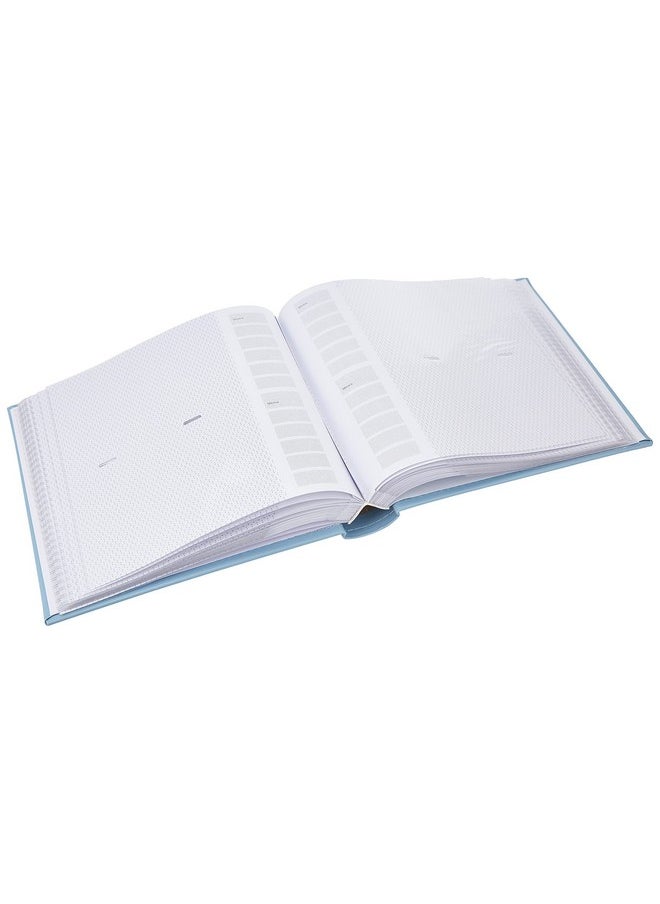 Pioneer Photo Albums Da200Colbb 200Pocket Embossed Baby Leatherette Frame Cover Album For 4 By 6Inch Prints Blue  - Image 4