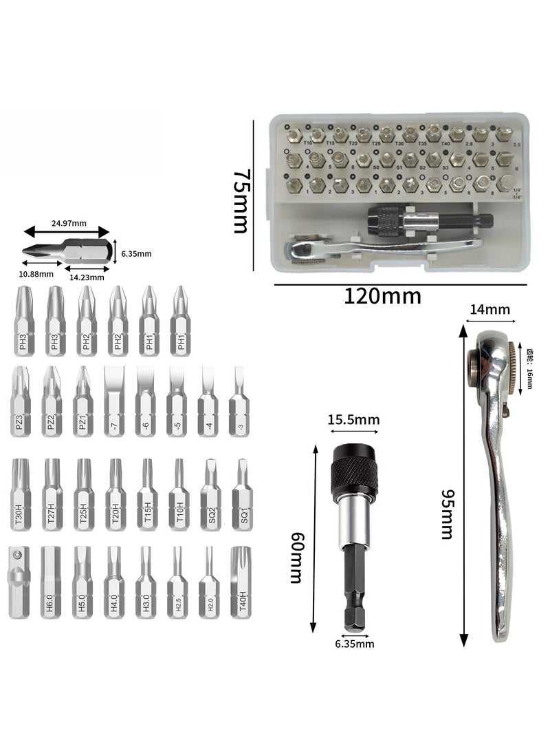 general Multi-functional screwdriver bit set suitable for home appliance repair and furniture assembly - Image 3