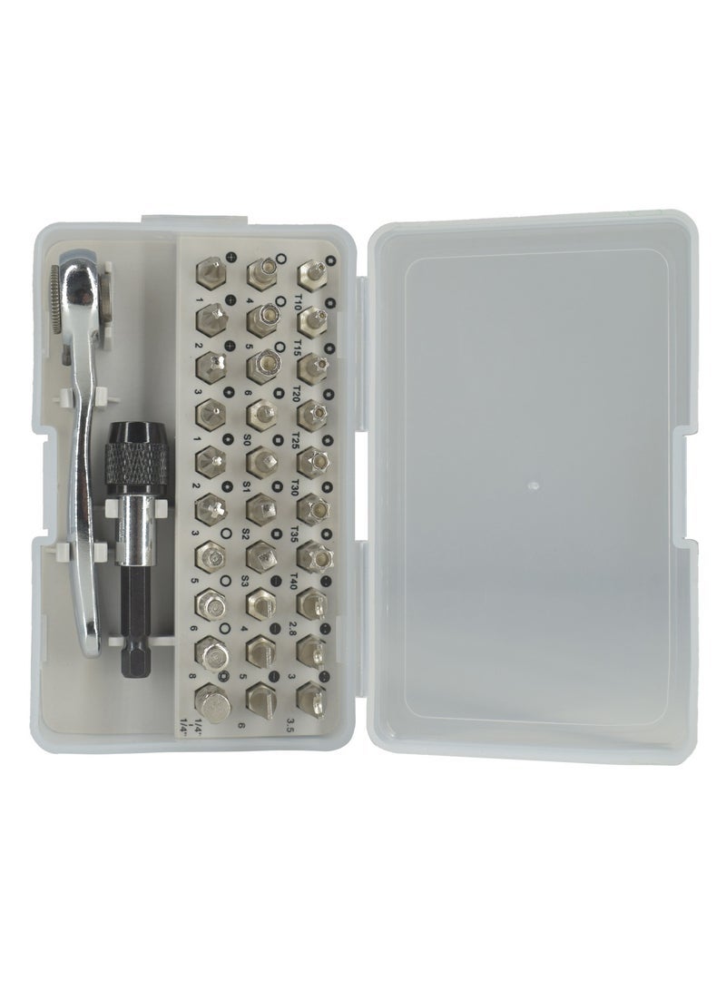 general Multi-functional screwdriver bit set suitable for home appliance repair and furniture assembly - Image 1