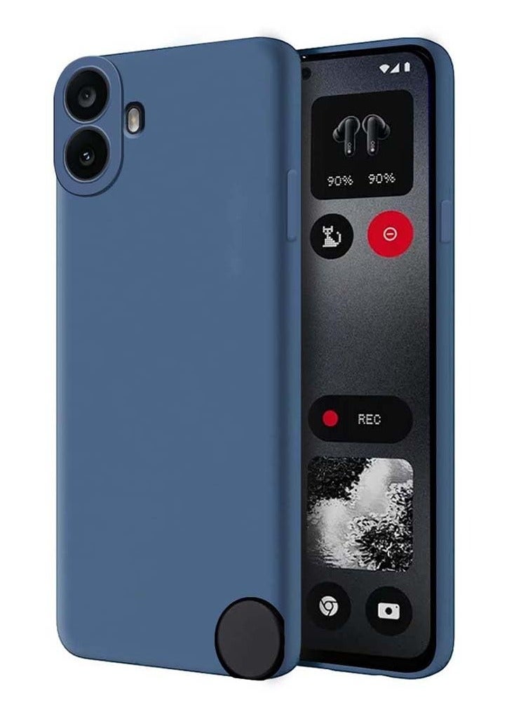 BORTONY Nothing CMF Phone 1 Case Silky-Soft Touch Liquid Silicone Nothing CMF 1 Cover Anti Scratch Slim Fit Flexible Shockproof Protective Case for Nothing CMF Phone 1 - Image 1