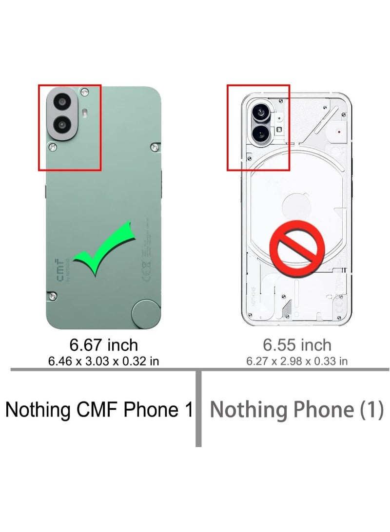 BORTONY Nothing CMF Phone 1 Case Silky-Soft Touch Liquid Silicone Nothing CMF 1 Cover Anti Scratch Slim Fit Flexible Shockproof Protective Case for Nothing CMF Phone 1 - Image 2