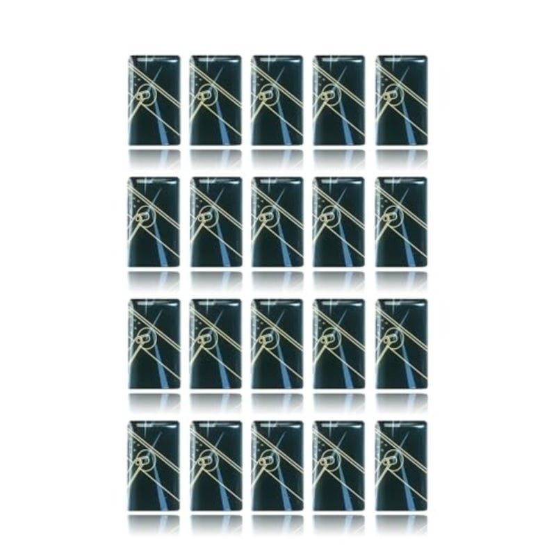 20-Piece IC Cards - RFID Key Fobs for Smart Locks, 13.56MHz, Compatible with Tuya and TT App Smart Systems, PVC Material, High Security Encoding, Black, Reusable and Durable - Image 1