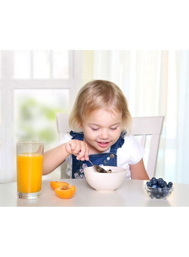 تشيل أوت لايف مجموعة ملاعق أطفال من الفولاذ المقاوم للصدأ مكونة من 9 قطع - أدوات مائدة آمنة للأطفال والصغار - مجموعة أدوات مائدة للأطفال - مجموعة أدوات مائدة معدنية للأطفال، مجموعة ملاعق عشاء، ملاعق صغيرة للحلوى - تتضمن ما مجموعه 9 ملاعق صغيرة للأطفال - Image 4