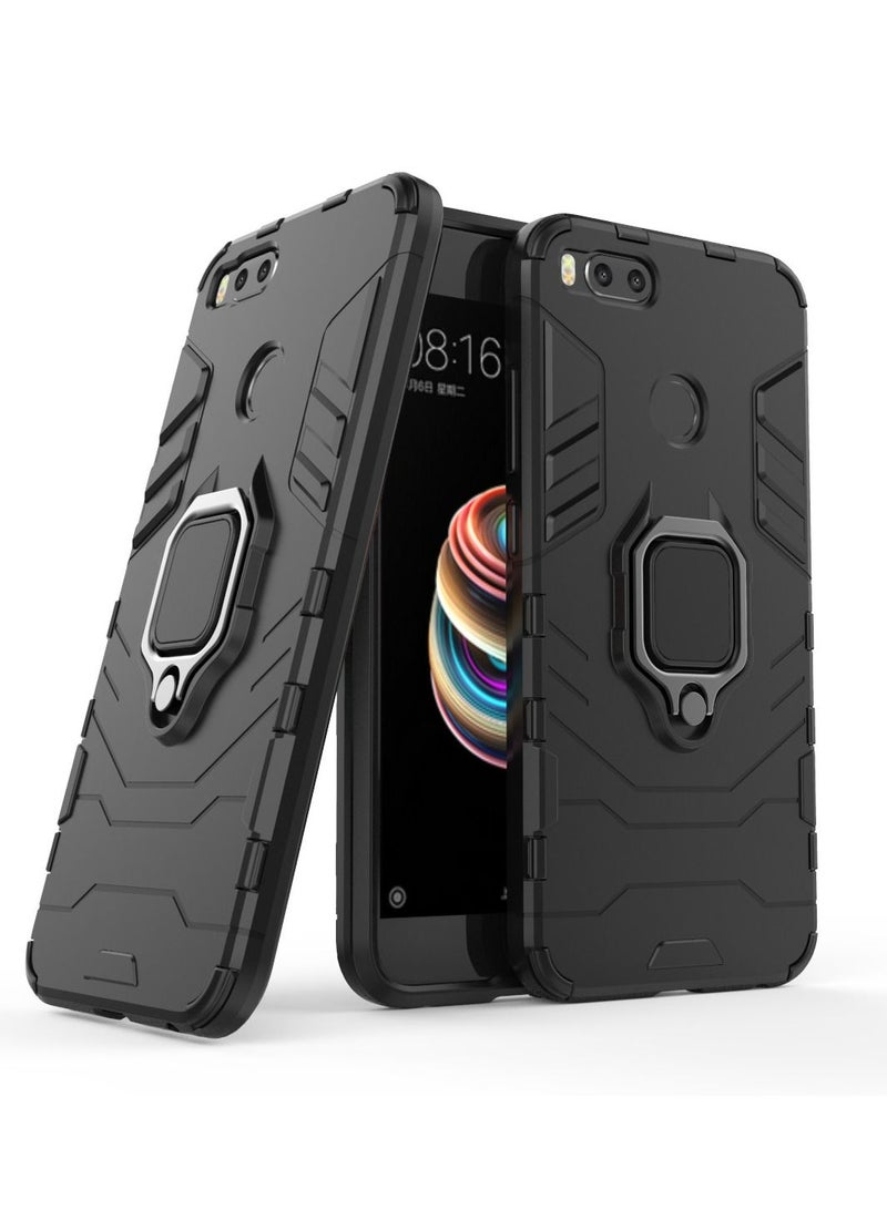 Black Protective Cover With Ring Bracket For Xiaomi - Image 1