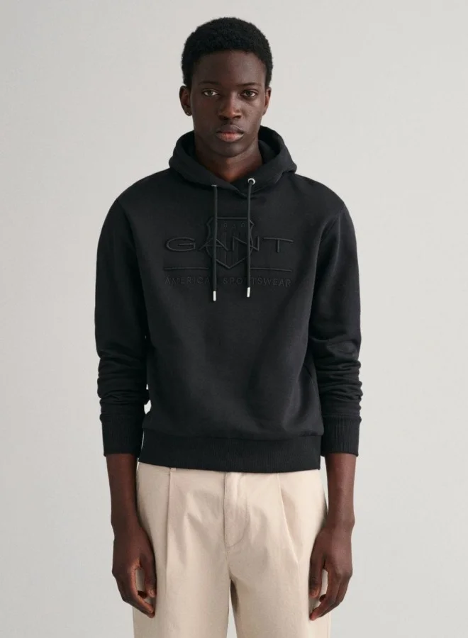GANT Gant Tonal Shield Hoodie