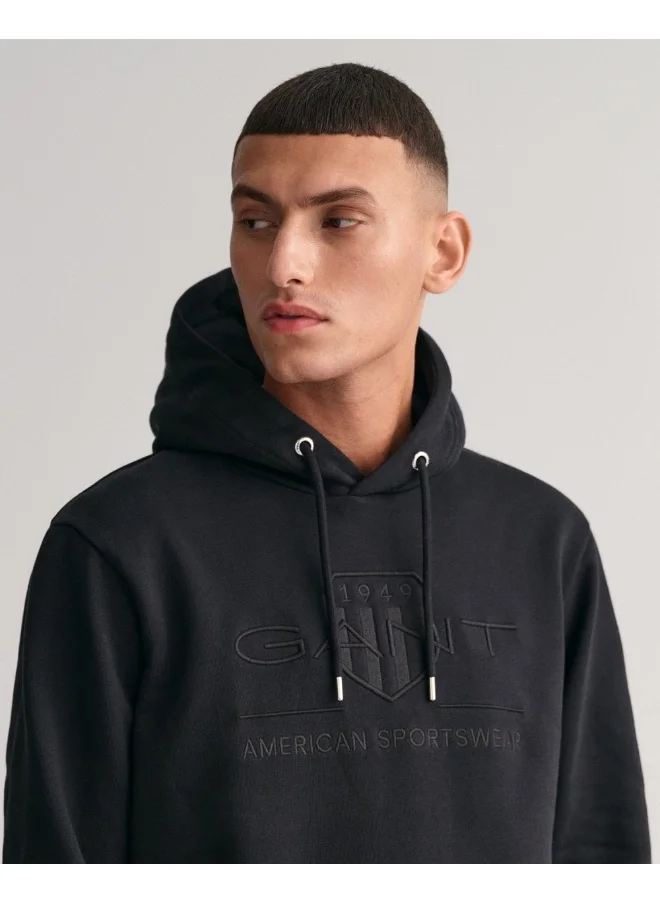 غانت Gant Tonal Shield Hoodie