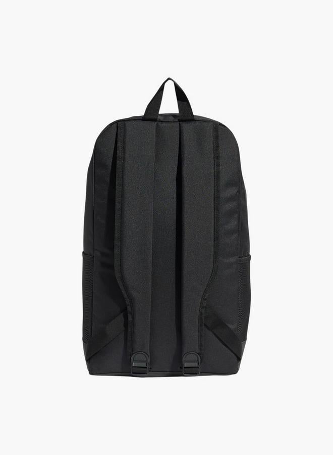 Adidas Logo Print School Backpack With Adjustable Straps And Zip Closure - Image 5
