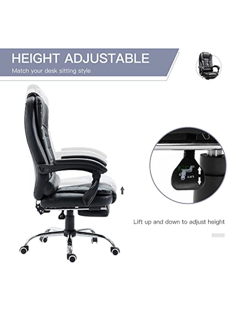 ACPLAY Gaming Chair Racing Office Computer Ergonomic Video Game Chair Backrest and Seat Height Adjustable Swivel Recliner with Headrest and Lumbar Pillow Esports Chair - Image 3
