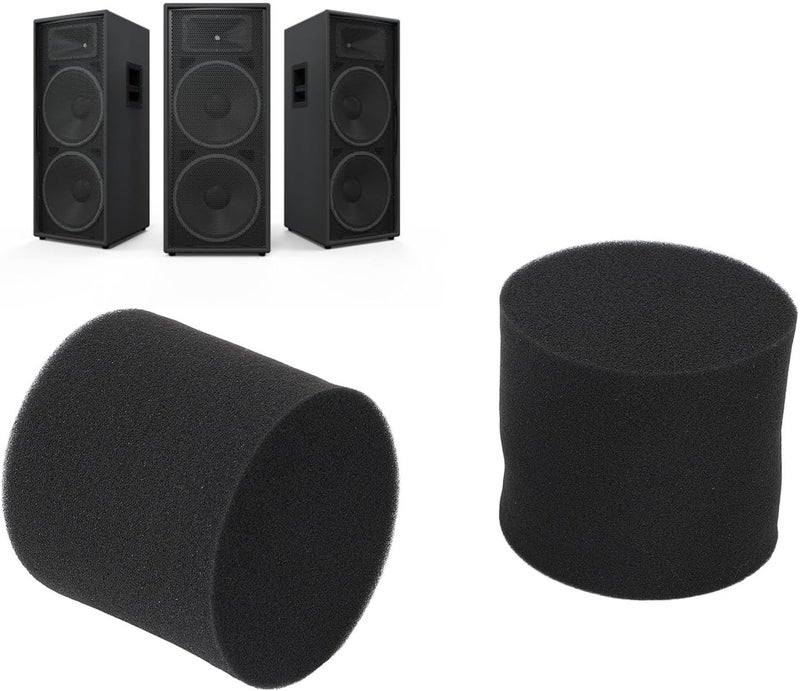 OPPWONG 2pcs Speaker Port Tubes, Subwoofer Bass Air Port Sponge Plugs, Tubes with Standing Wave Reduction, Ideal for PA DJ Speakers, 2Pack - Image 4