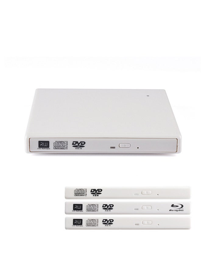 ماركة غير محددة مجموعة محرك الأقراص الضوئية بالجملة من مصنع Hengzhe USB2.0 صندوق محرك الأقراص الضوئية المحمول مجموعة محرك الأقراص الضوئية الخارجية - اللون: أحمر  - Image 2