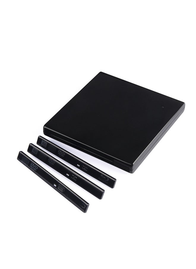 ماركة غير محددة مجموعة محرك الأقراص الضوئية بالجملة من مصنع Hengzhe USB2.0 صندوق محرك الأقراص الضوئية المحمول مجموعة محرك الأقراص الضوئية الخارجية - اللون: أحمر  - Image 3