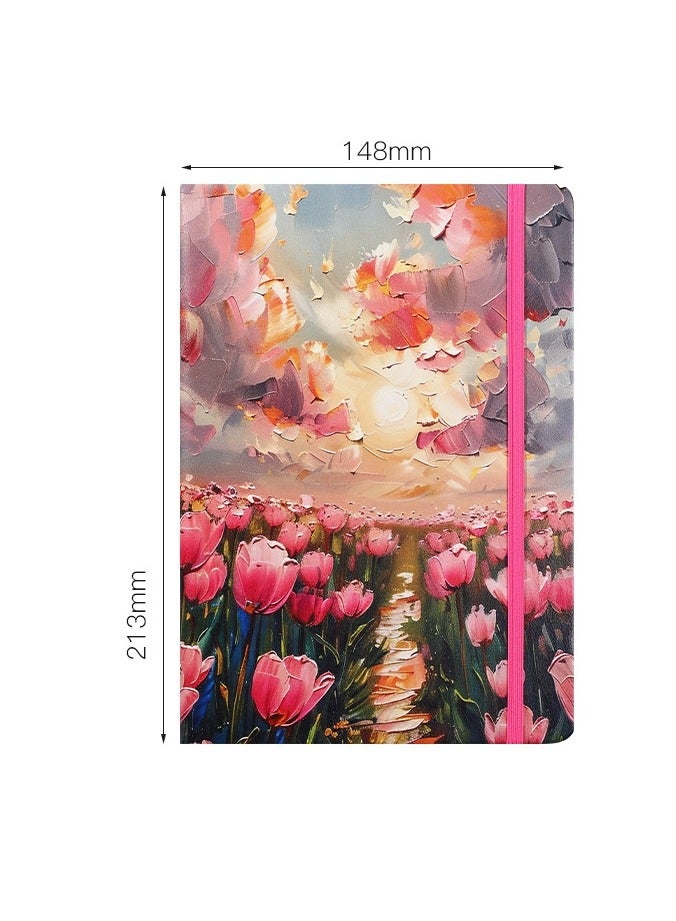 Nariele Creative Trend Oil Painting Color Printing A5 Notebook