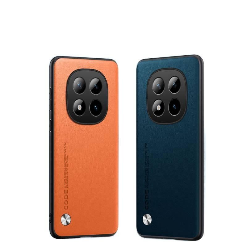 MS غطاء واقي بملمس جلد لـ Redmi Note 15 Pro مع مقاوم للصدمات وحماية من السقوط مع مقاوم للصدمات مع قبضة مضادة للانزلاق مع مقاوم للخدش باللون بنفسجي مضاد للانزلاق باللون الأحمر باللون. - Image 2