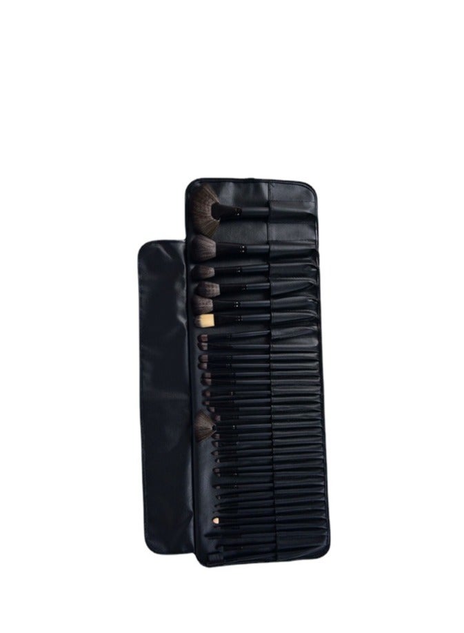 24pcs Makeup Brush Set for Liquid Foundation, Powder Blending, Eyeshadow, Blush, Cosmetics, Concealer Brushes with Soft and Dense Bristles - Image 4