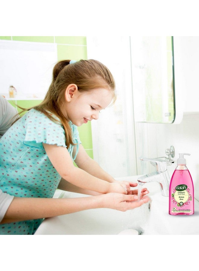 Dalan Therapy British Rose Ultra Moisturizing Liquid Hand Soap For Normal And Dry Hands Fresh Clean And Soft Feeling (13.5 Fl Oz / 400 Ml (Pack Of 1)) - Image 5
