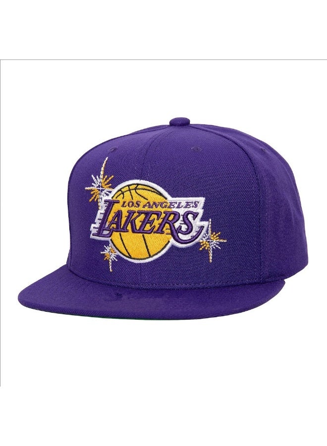NBA Los Angeles Lakers Trendy Duckbill Snapback - Stylish for Streetwear & Outdoor Activities
