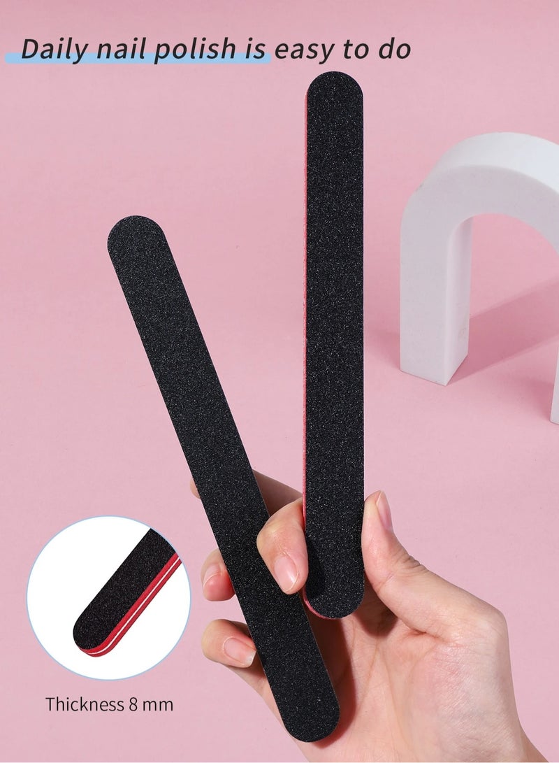 Shein Professional Nail File Set – 5 Pcs for Nail Shaping, Polishing & Buffing - Image 3