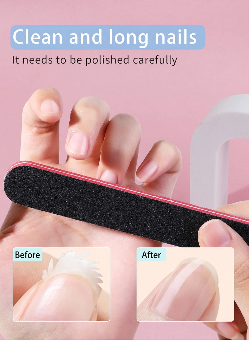 Shein Professional Nail File Set – 5 Pcs for Nail Shaping, Polishing & Buffing - Image 4