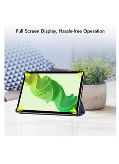 Generic Cover for Realme Pad 2 Cover Case 11.5 inch, Trifold Flip Back Case for Realme Pad 2 Tablet Cover -Dark blue  - Image 3