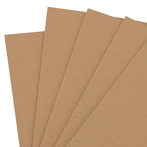MUKLEI 60 Pack 11.8 x 11.8 Inch Corrugated Cardboard Sheets, 1/8"(3mm) Thick Corrugated Cardboard Filler Inserts Flat Kraft Cardboard Sheets for Shipping, Mailing, Crafts - Image 3