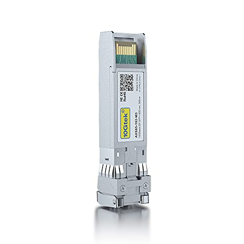 10Gtek 10GBase-SR SFP+ Transceiver, 10G 850nm MMF, up to 300 Meters, Compatible with Mikrotik S+85DLC03D - Image 5