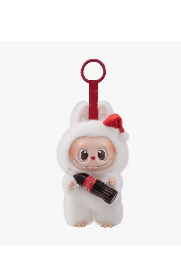 Monster The Monsters Labubu For the Secret Collection of Cute Furry Creatures - Cartoon Character Holding a Drink Can, Random Box with Hanging Chain, Soft Vinyl and Bright Colors