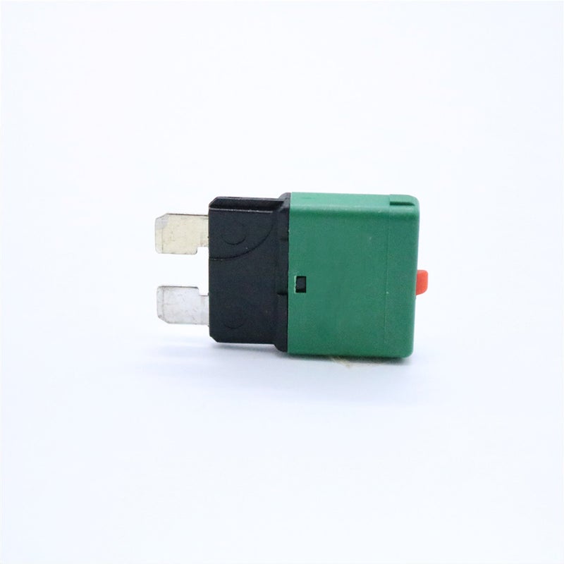 30AMP 28V DC Circuit Breaker Trip Fuses Standard Blade Fuse Manual Reset (Random Color) - Image 2