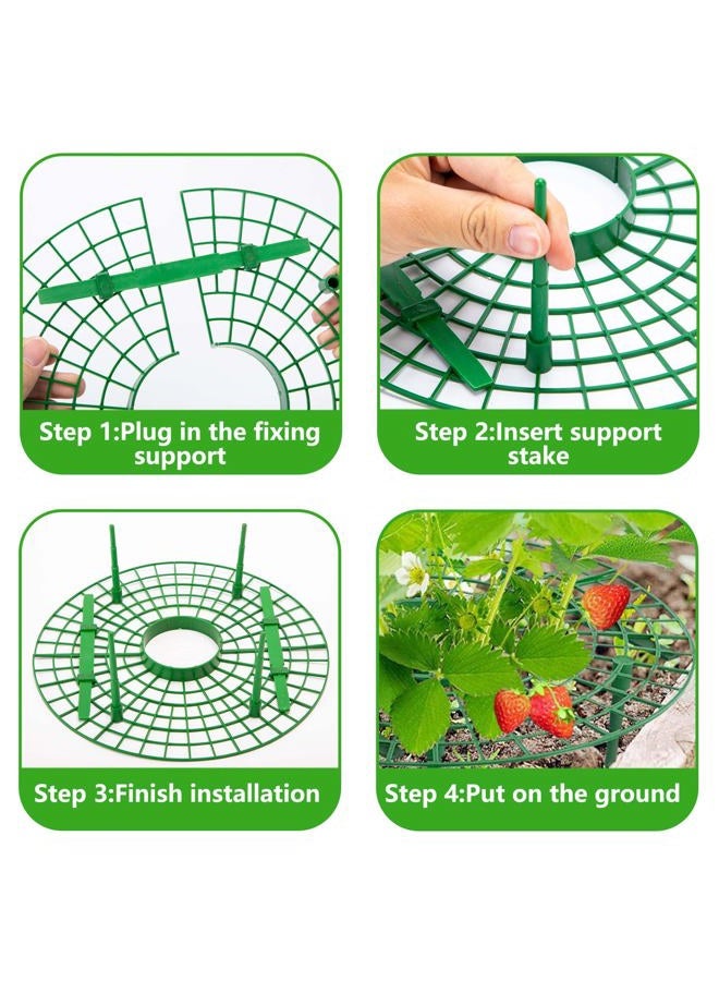Iceyyyy 5 Packs - [Strawberry] Plant Support, Growing Racks and Frame - Image 4